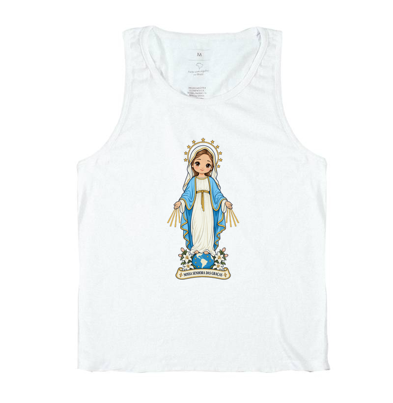 Nossa Senhora das Graças estilo chibi - Imagem 2