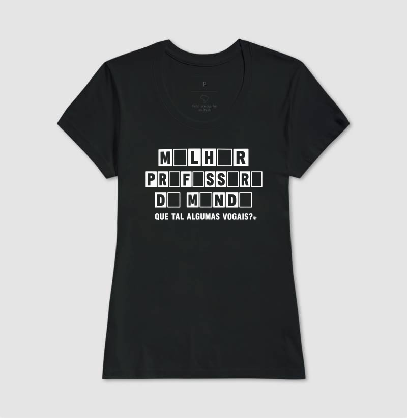 Camiseta | Charada vogais - Imagem 3