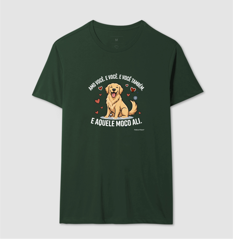 CAMISETA GOLDEN RETRIEVER AMO - Imagem 12