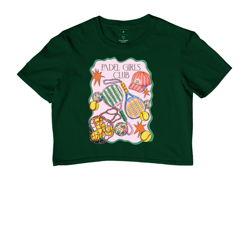 Camiseta Feminina Padel Girls Club Retrô - Imagem 5