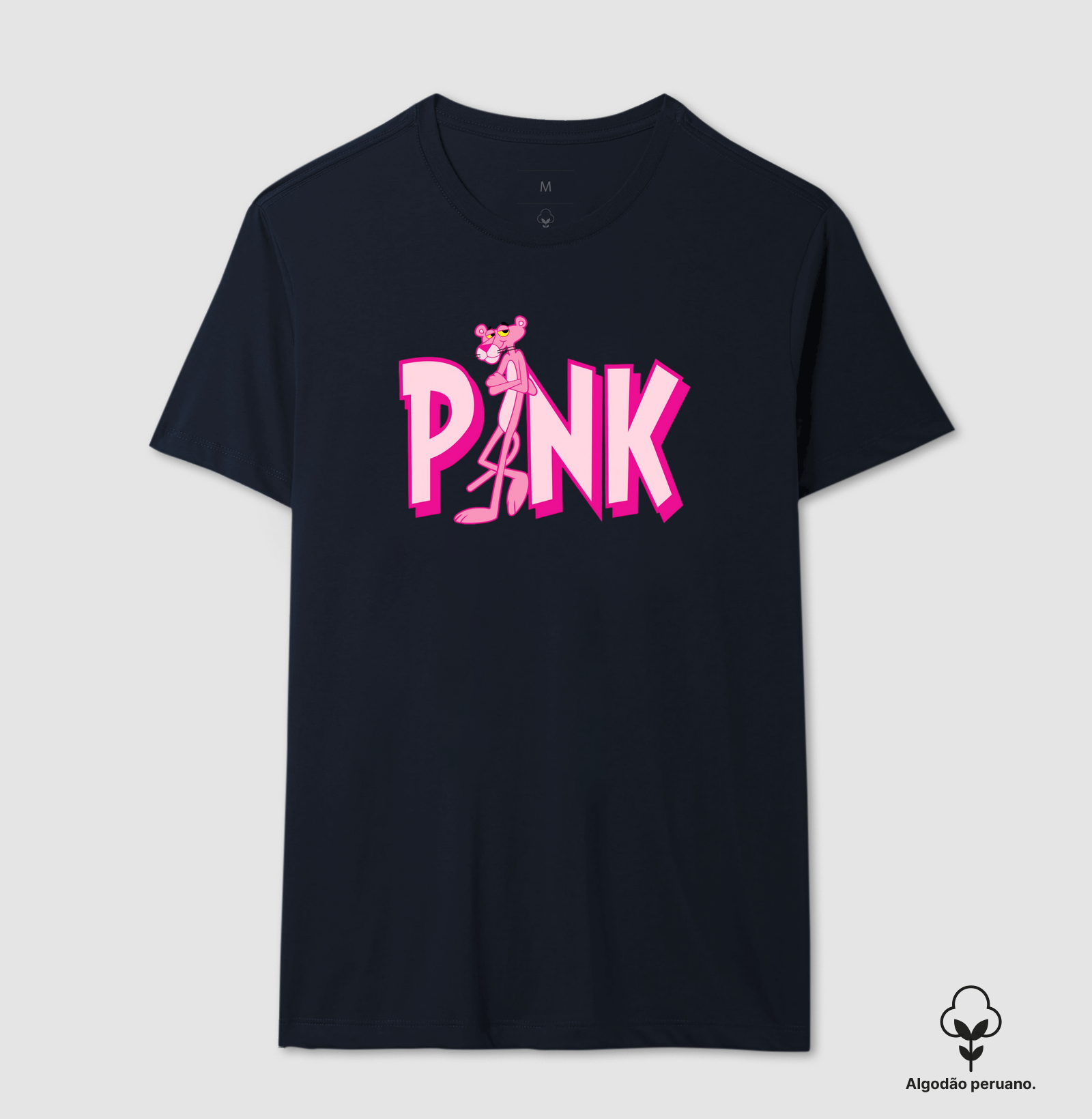 Camiseta Pantera Cor de Rosa - Imagem 3