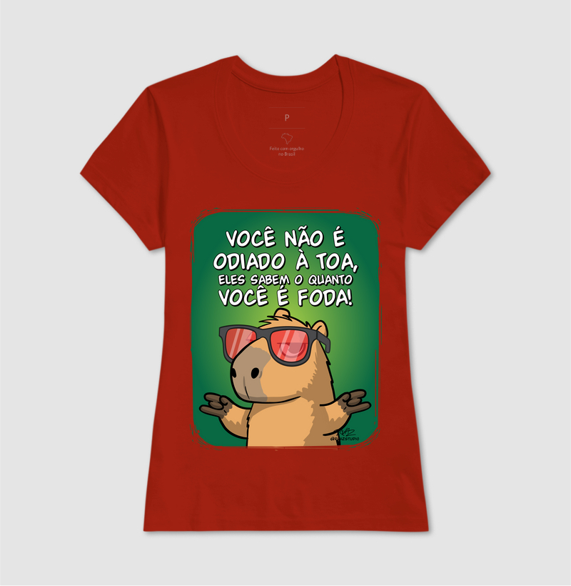 Camiseta Capivara Você é Foda - Imagem 11