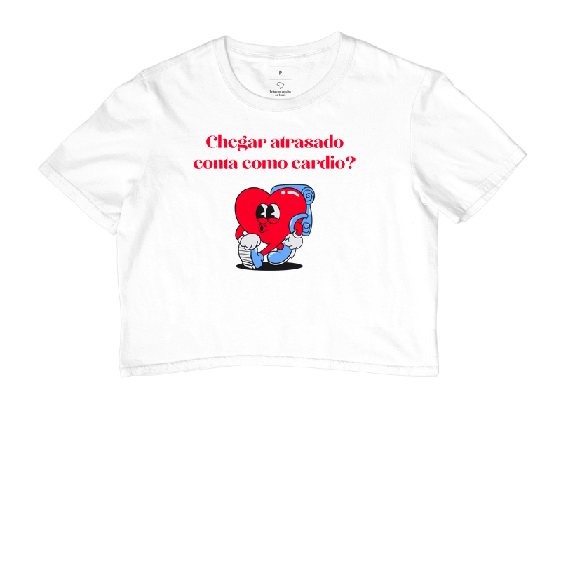 Camisa Chegar atrasado conta como cardio?