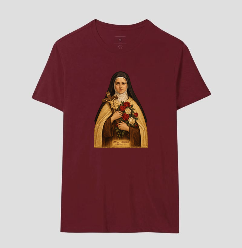 Camiseta Santa Teresinha Rogai por Nós - Imagem 16