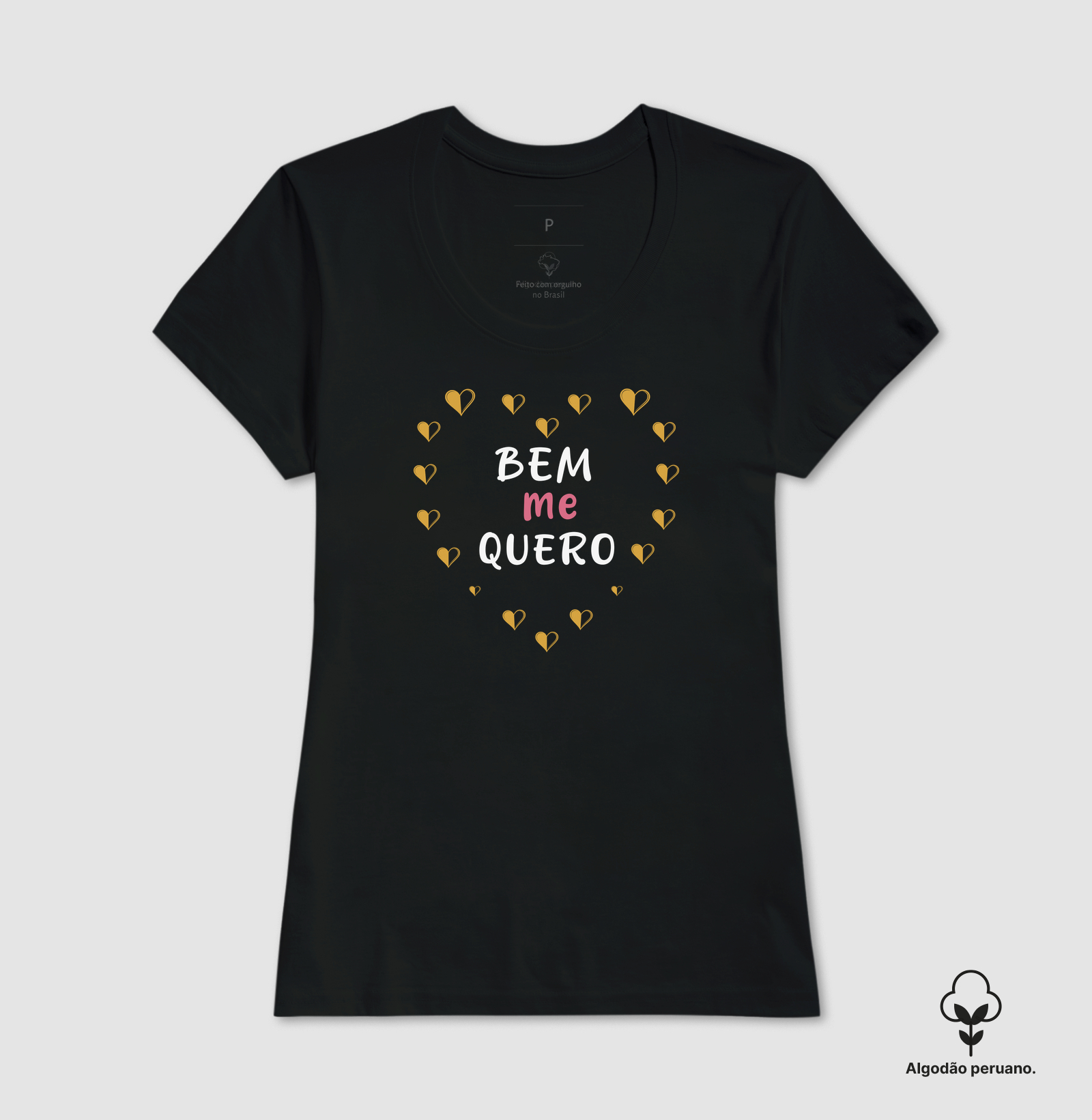 Bem me Quero • Amor Próprio (algodão peruano) - Imagem 4