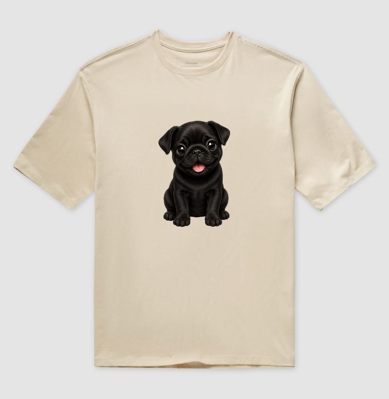 Pug Preto - Desenho Animado - Imagem 3