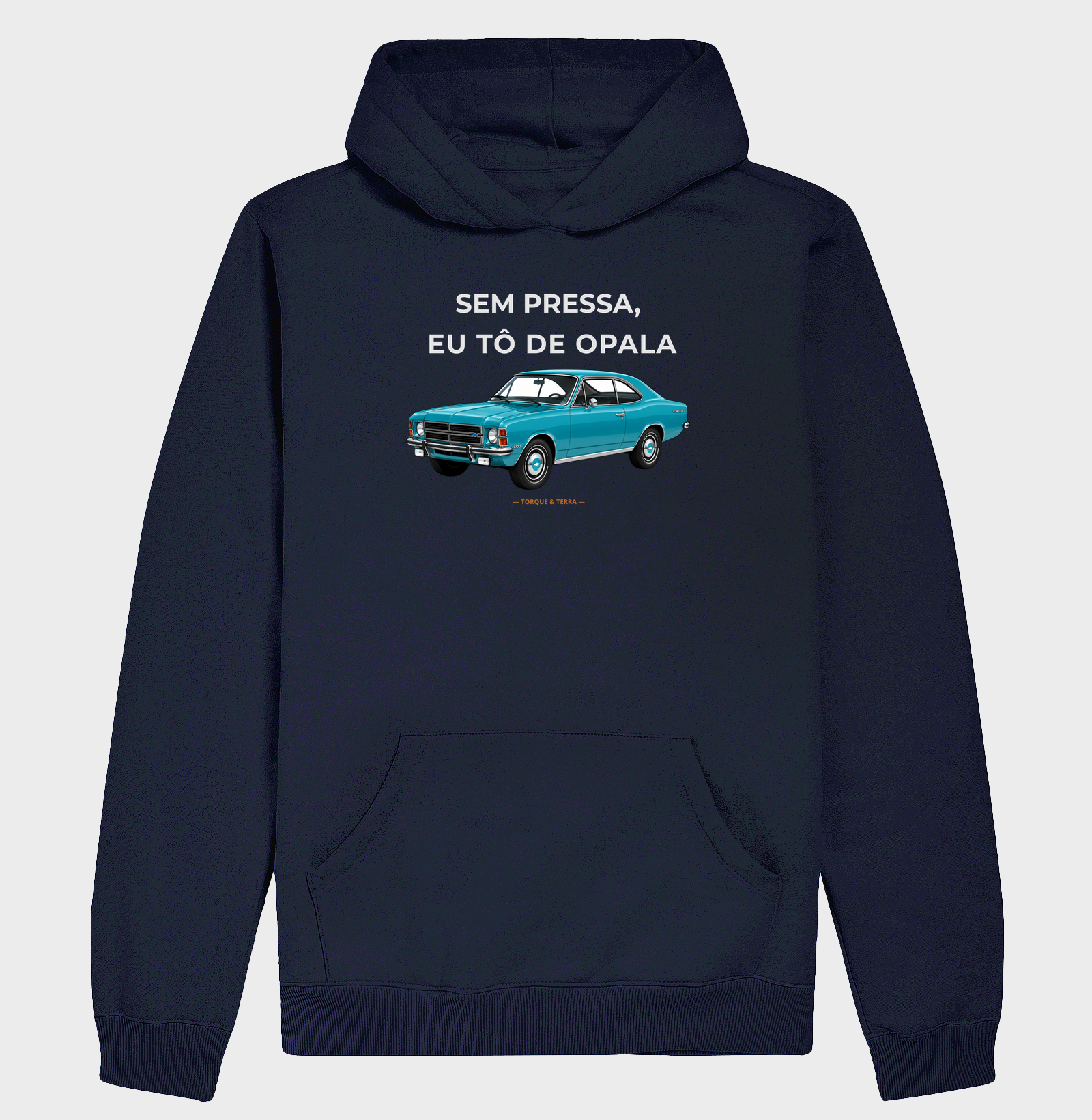 Sem pressa, eu tô de Opala - azul claro - Imagem 4