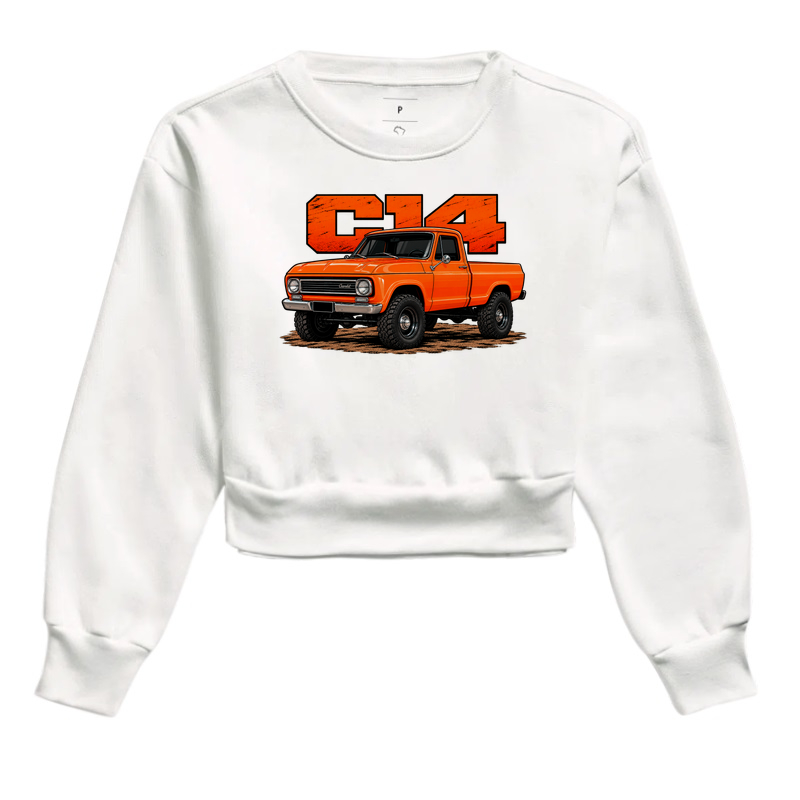 Camiseta cropped feminina C14 - Imagem 6