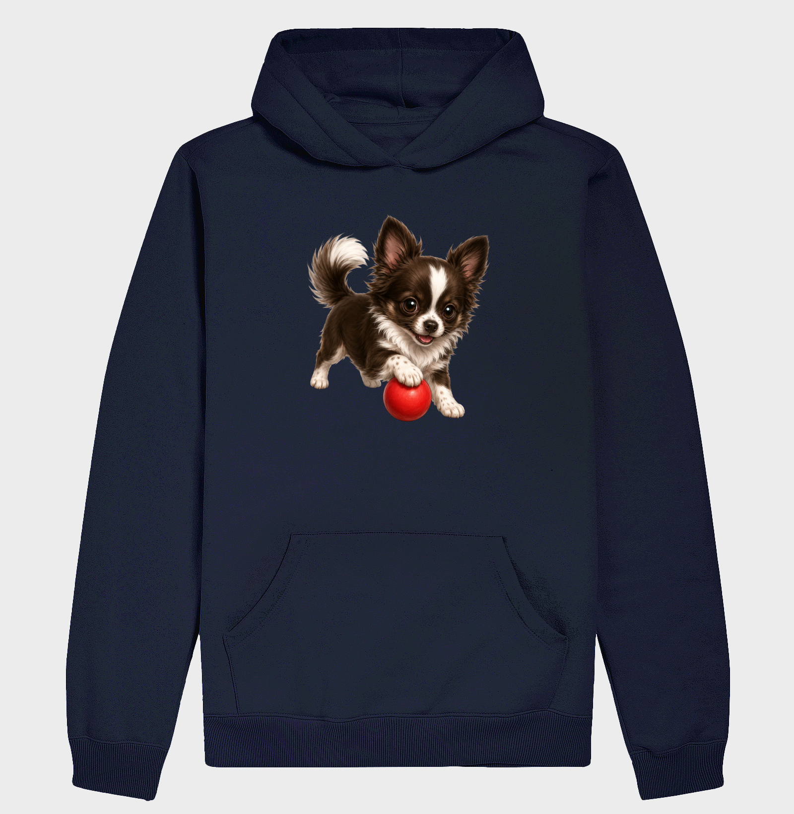 Chihuahua Pelo Longo Marrom - Desenho Animado - Imagem 4