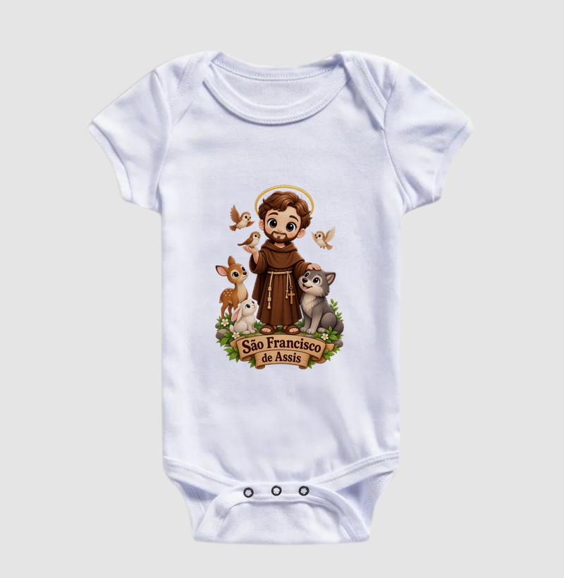 Body Infantil São Francisco de Assis - Imagem 3