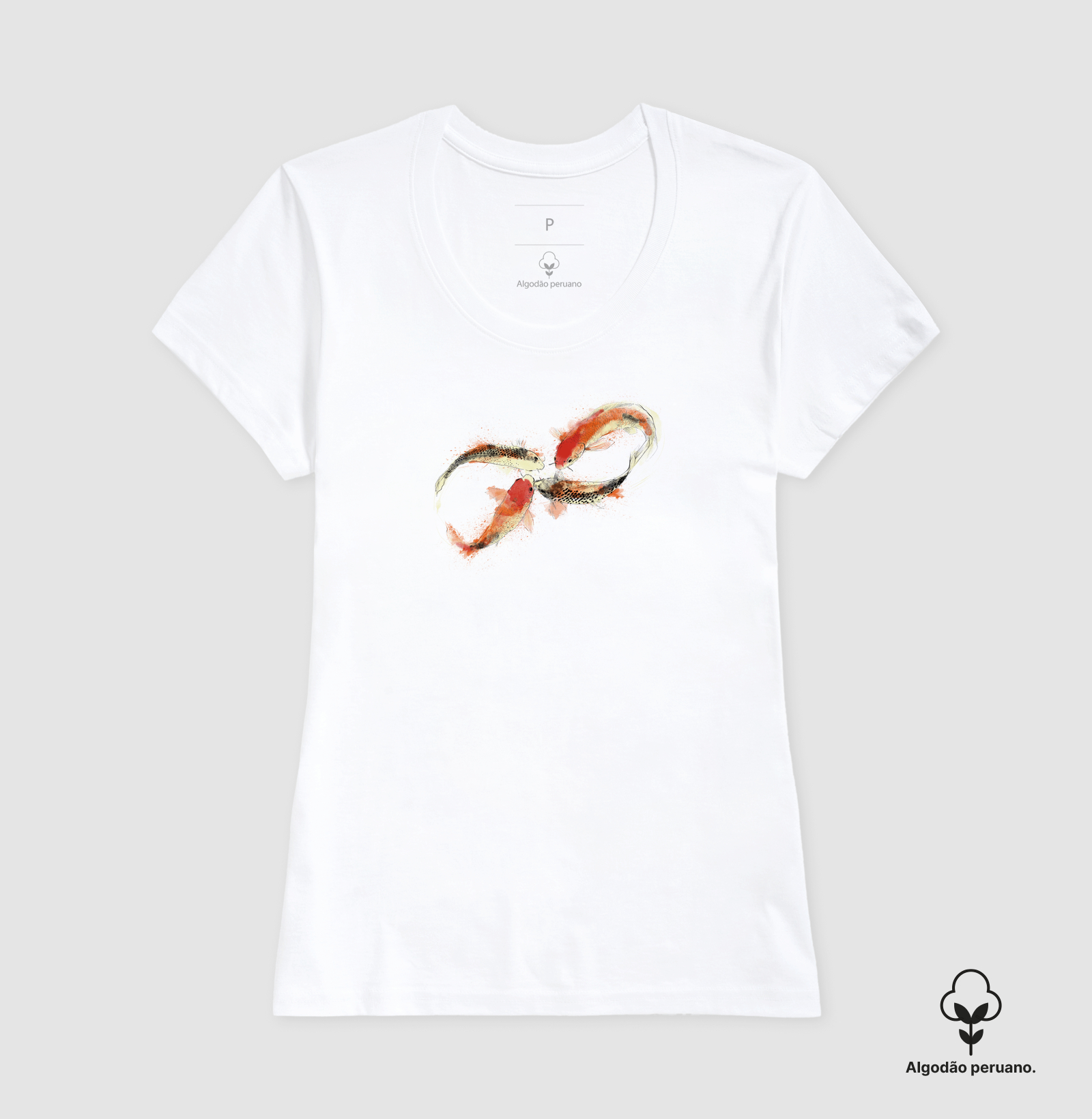 Camiseta Infinity Kois Algodão Peruano - Imagem 5