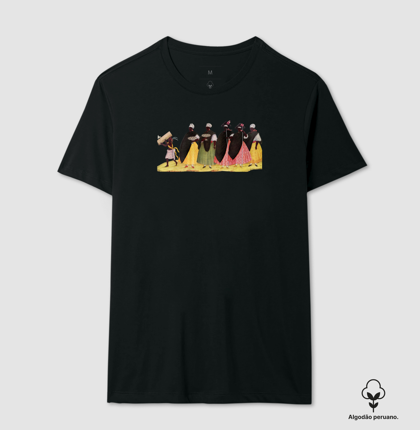 Camiseta Mulheres Pretas na Festa do Rosário (Brasil colonial) - Imagem 4
