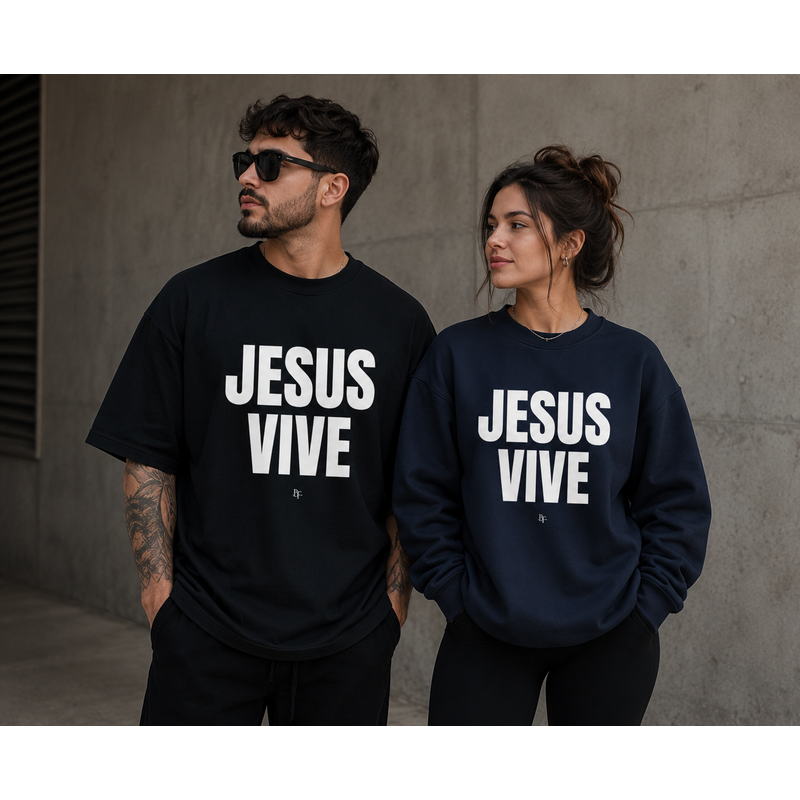 Kit Jesus vive - Oversized e Moletom 