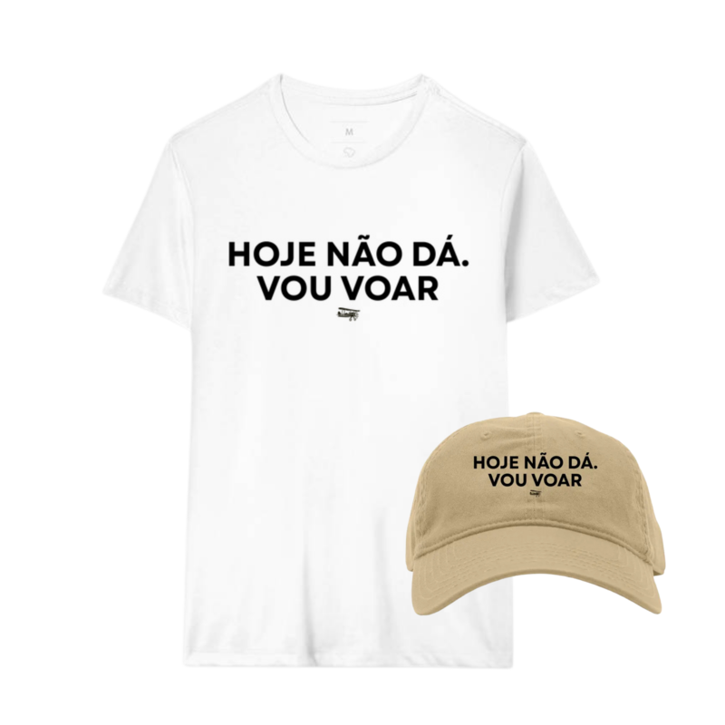 Kit Hoje Não Dá. Vou Voar