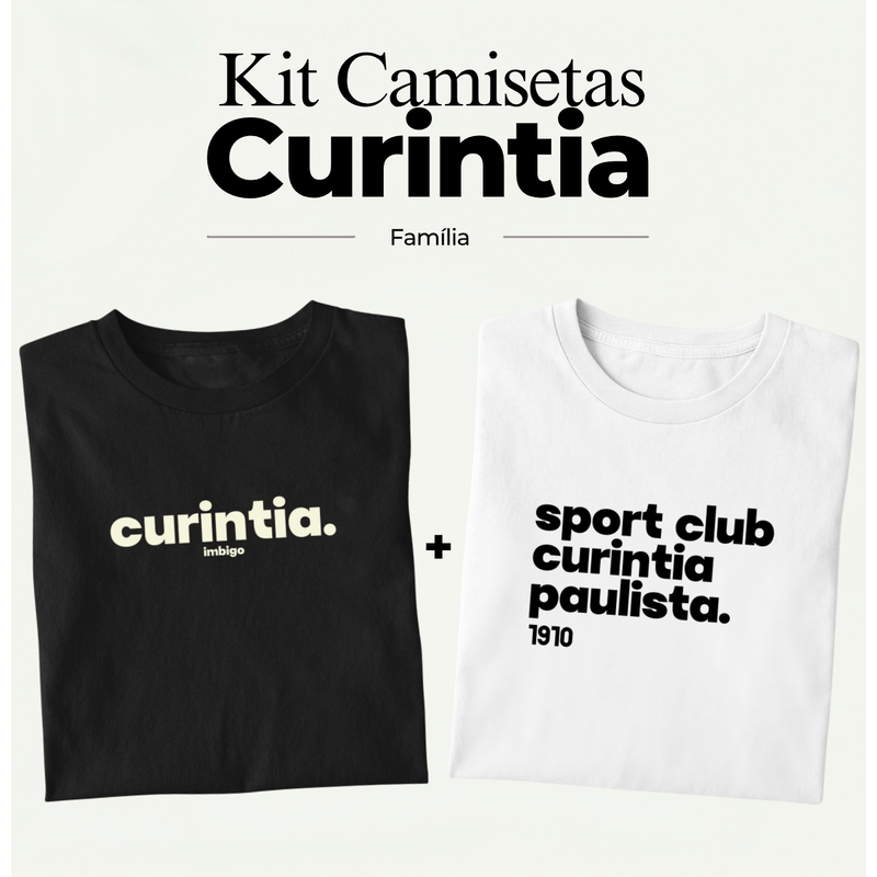 Kit Camisetas Curintia