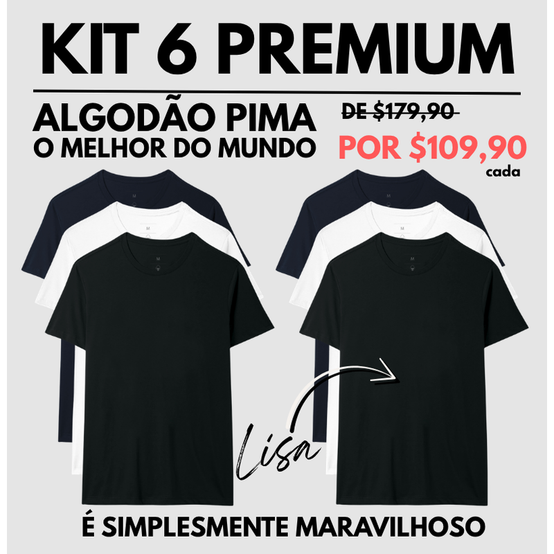 Kit 6 Peruanas Lisas