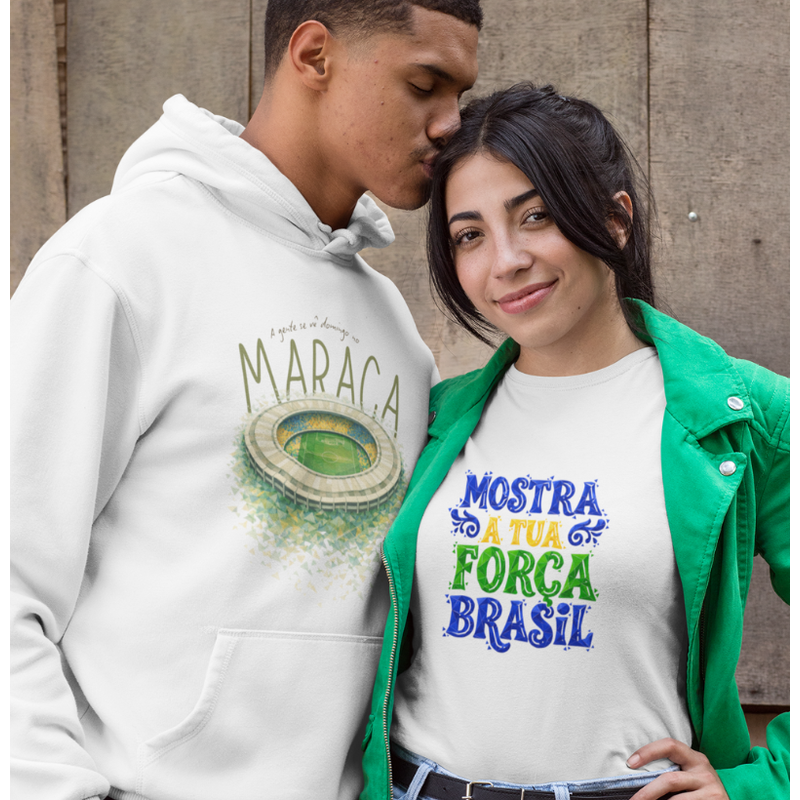Kit Copa Maracanã — Camiseta + Moletom