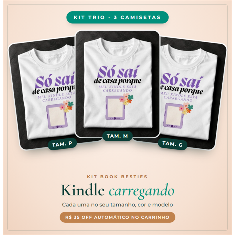 Kit Trio Kindle Carregando