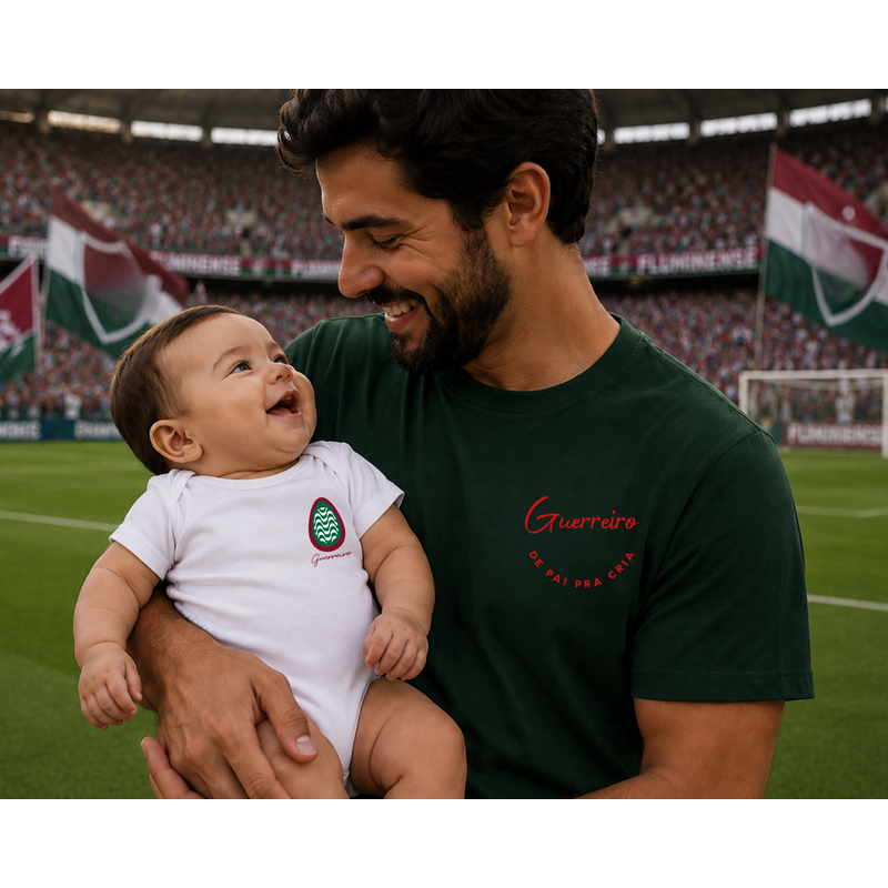 Kit Pai & Bebê - Guerreiro