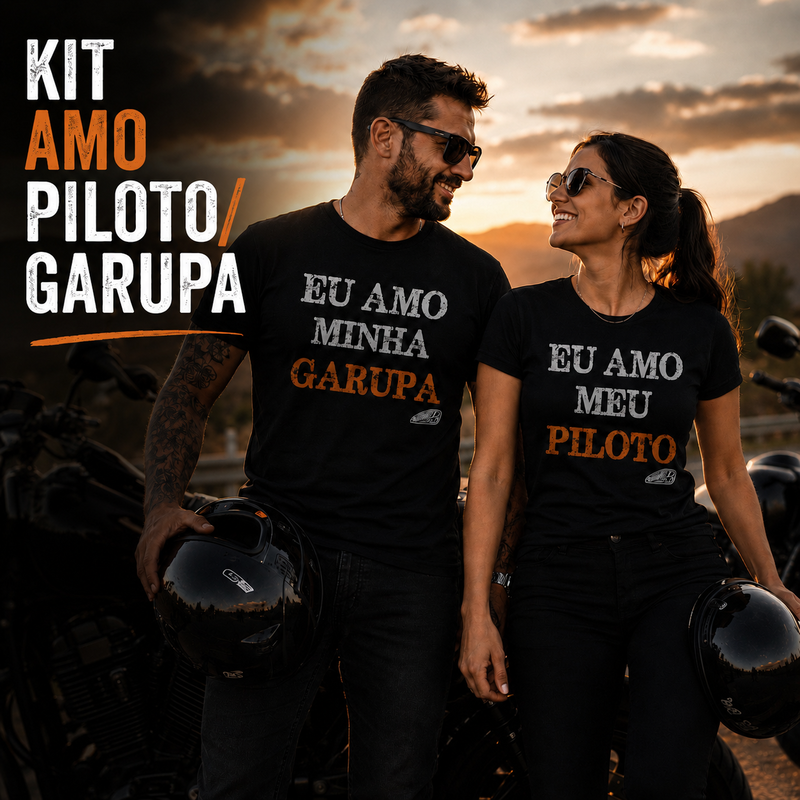 Kit Amo Piloto/Garupa