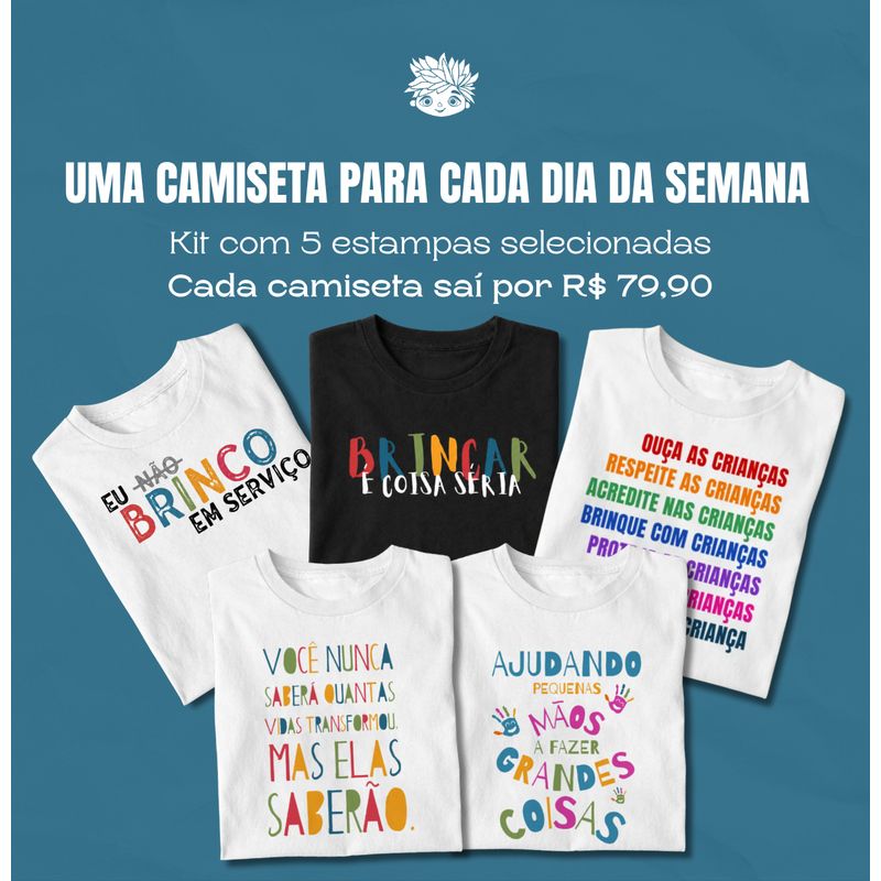 Camiseta | Eu não brinco em serviço | + Vendida - Imagem 1