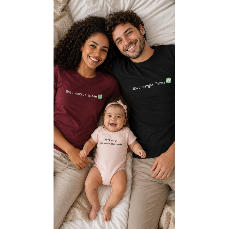 kit Família - novo cargo ( papai de menina)