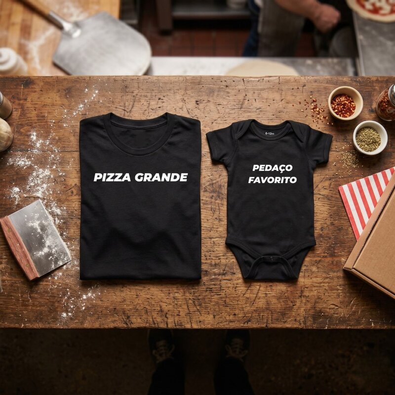 Kit Pizza Grande & Pedaço Favorito Baby
