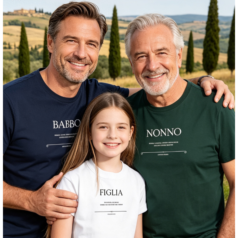Figlia, Babbo e Nonno