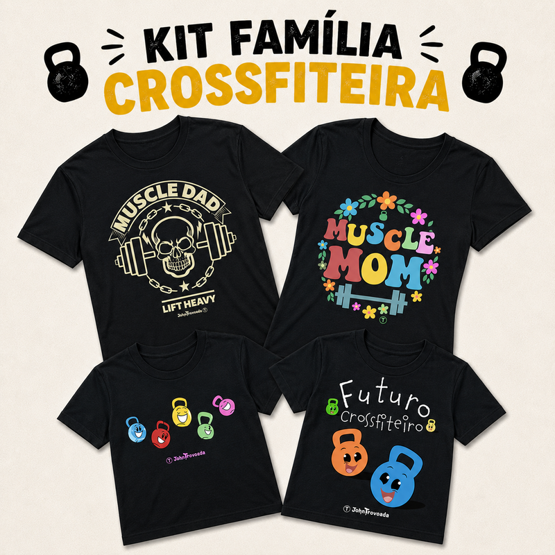 Kit Família Crossfiteira