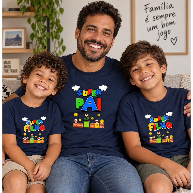 Kit Pai + 2 FIlhos - Bros