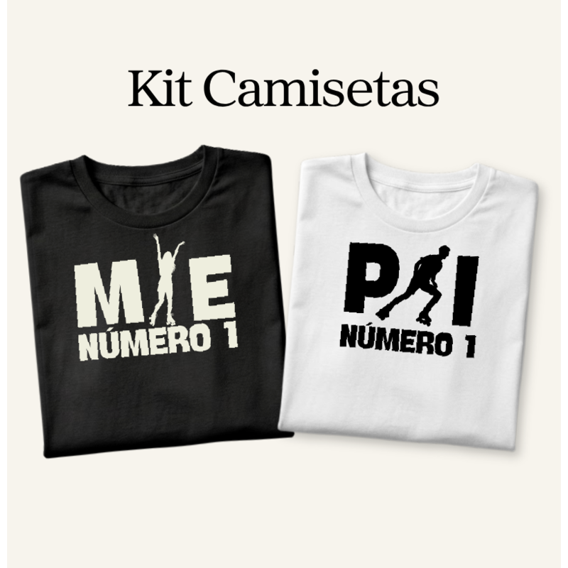 Kit Mãe e Pai Número 1