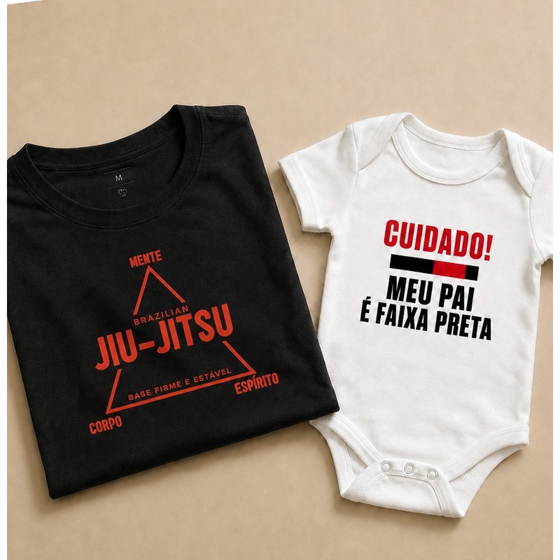 Kit Equilíbrio + Cuidado Meu pai é faixa preta