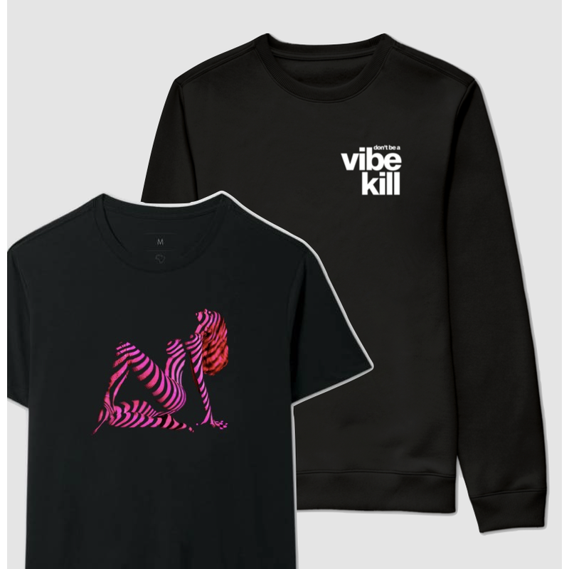 Combo Confessions - Moletom + Camiseta