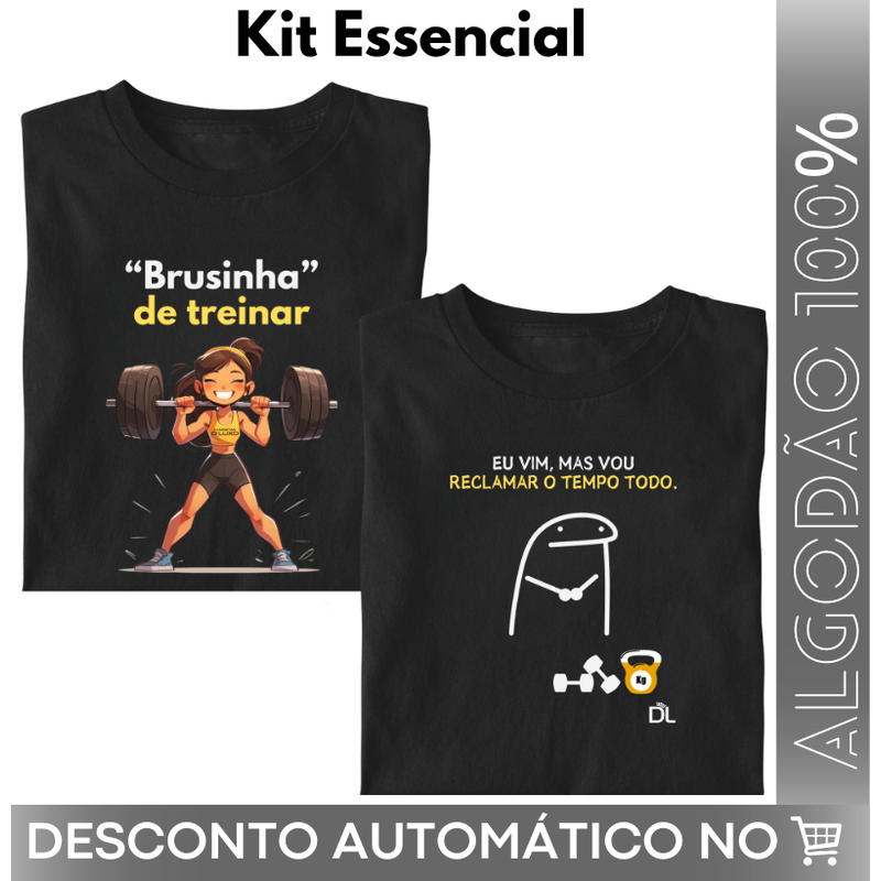 Kit Essecial Algodão 100%