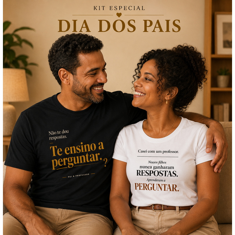 Kit Pai que Ensina a Perguntar Pai & Esposa