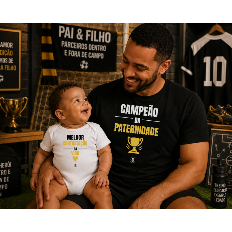 Kit Pai & Bebê - Dupla Campeã