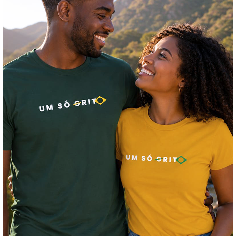 Kit 2 camisetas - Um só (g)rito