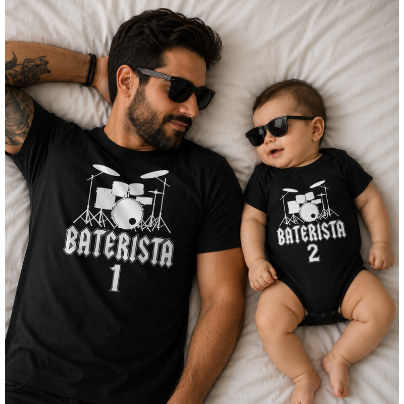 BATERISTA 1 E 2, PAI E FILHO, DUPLA CONJUNTO