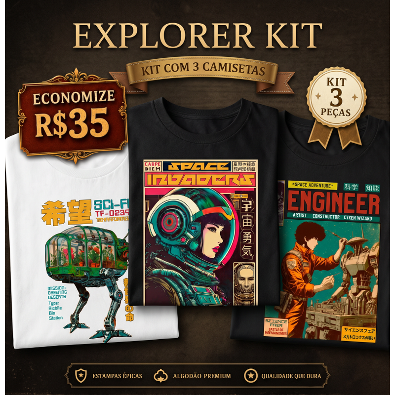 EXPLORER KIT - 35 R$ OFF