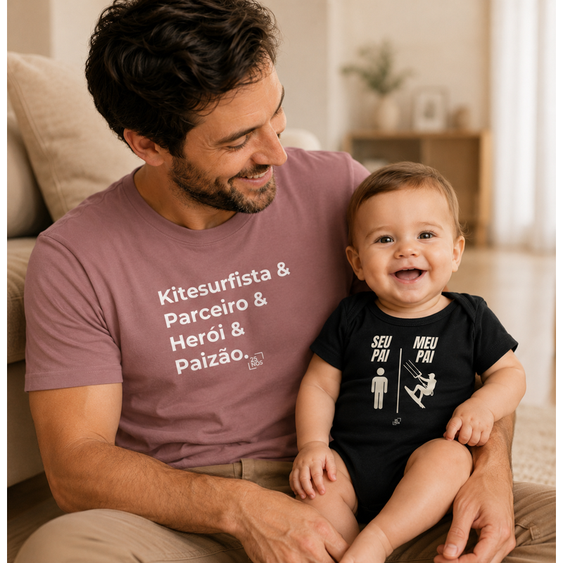 Combo - Pai Kiter | Body Infantil