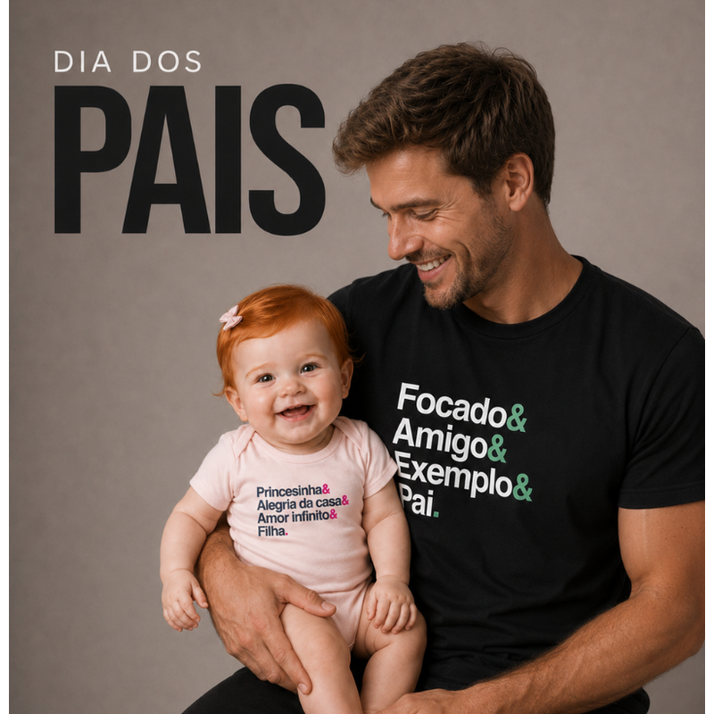 Kit Pai e Filha (Baby)