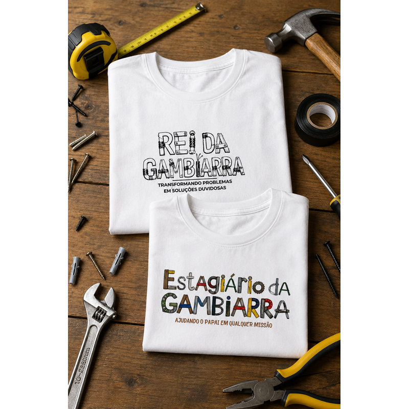 Rei e estagiário da gambiarra