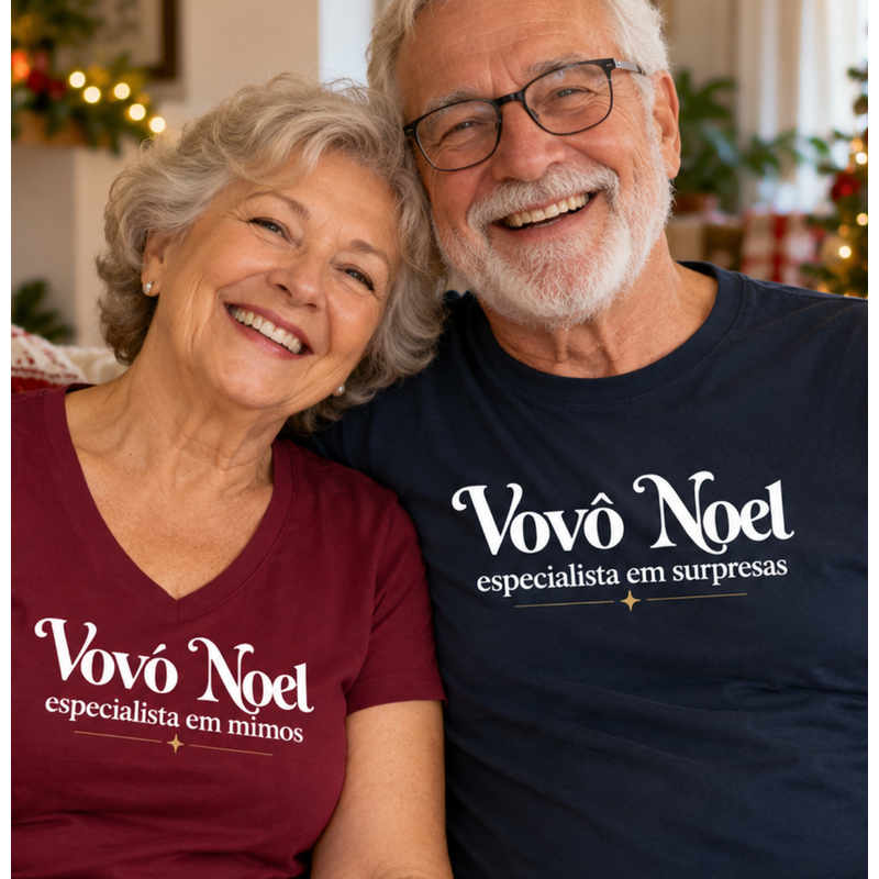 KIT vovô e vovó noel