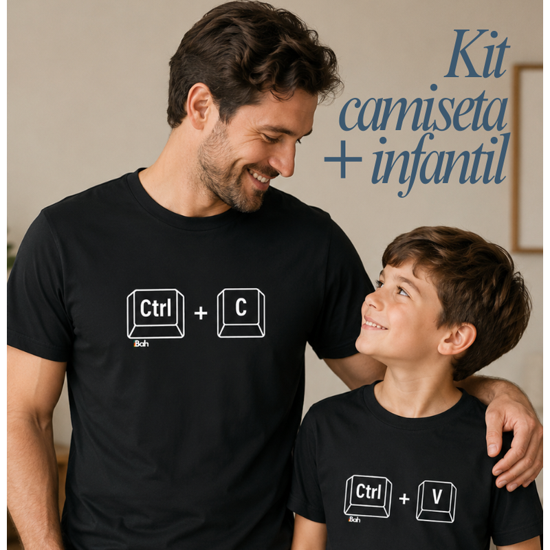 Kit Ctrl C + Ctrl V - Infantil