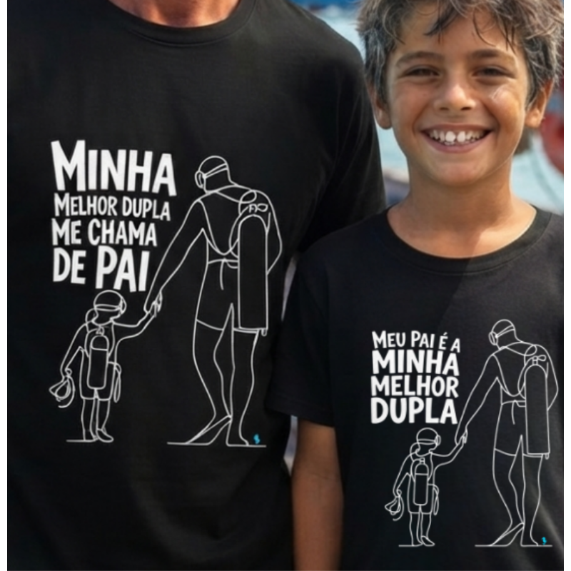Kit - Dia dos Pais - Duas Camisetas
