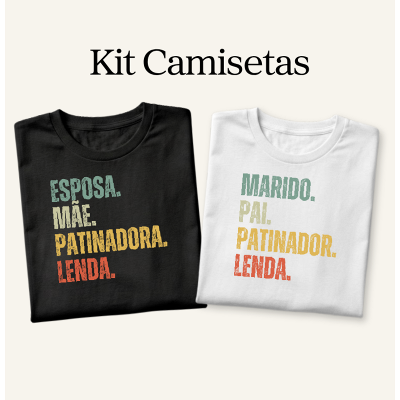 Kit Casal de Pais Lenda