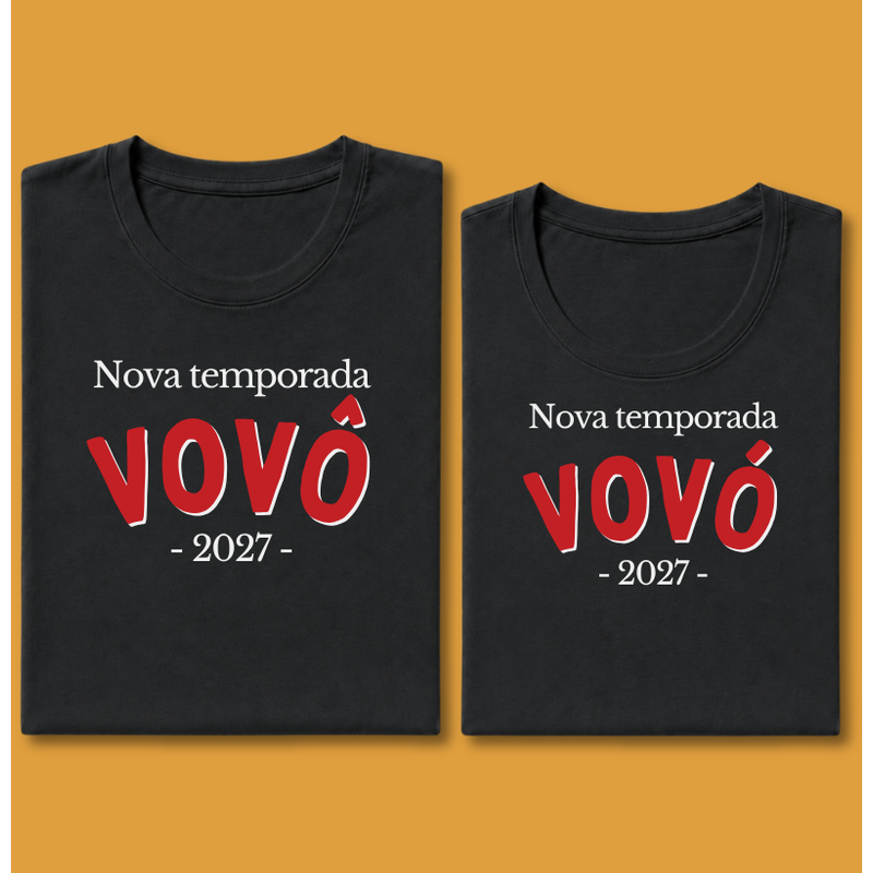 Kit: Nova Temporada Vovô 2027 + Vovó 2027