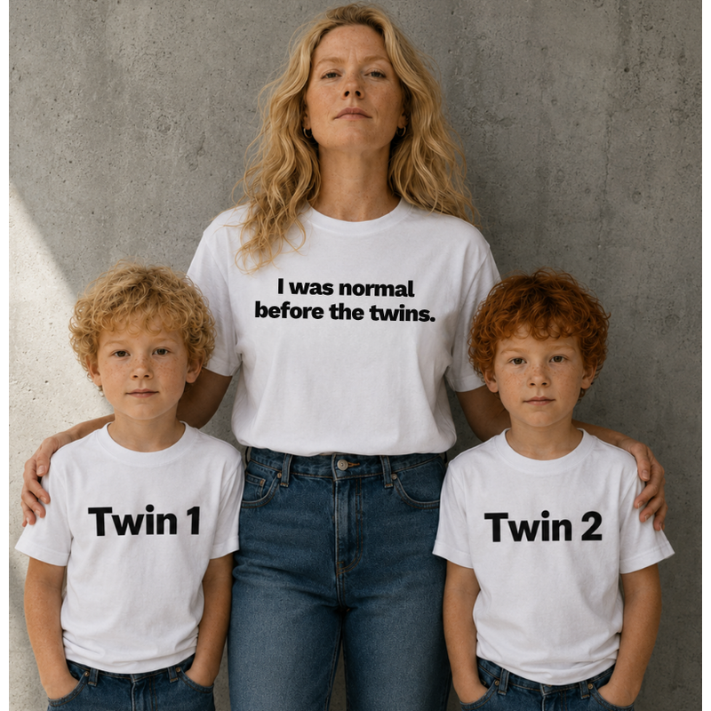 Kit Before The Twins (2 camisetinhas)