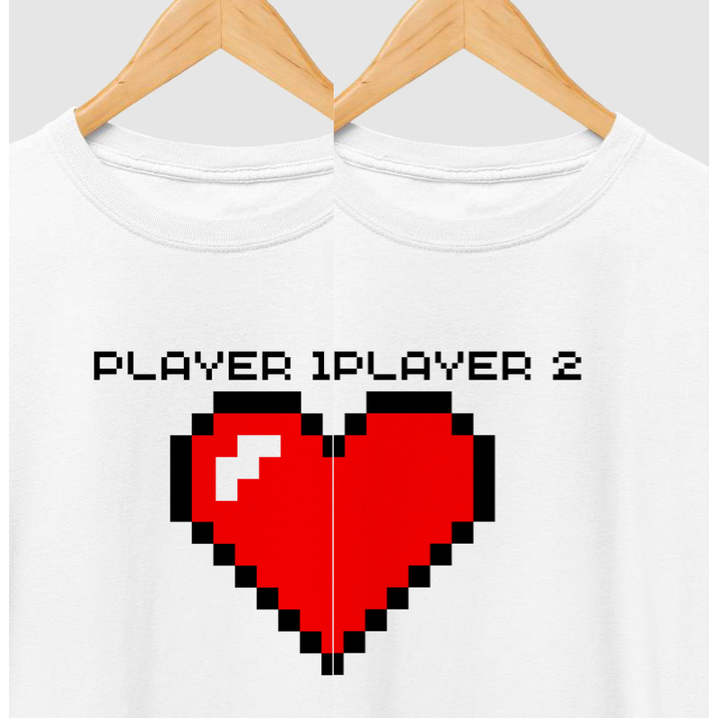 Casal Gamer - Algodão Peruano