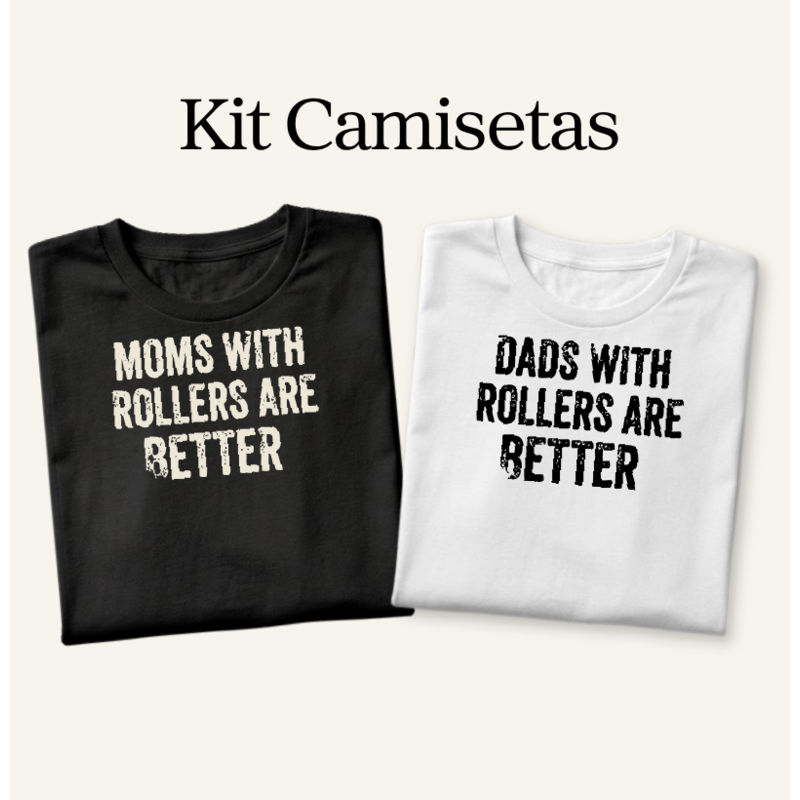Kit Moms e Dads Rollers